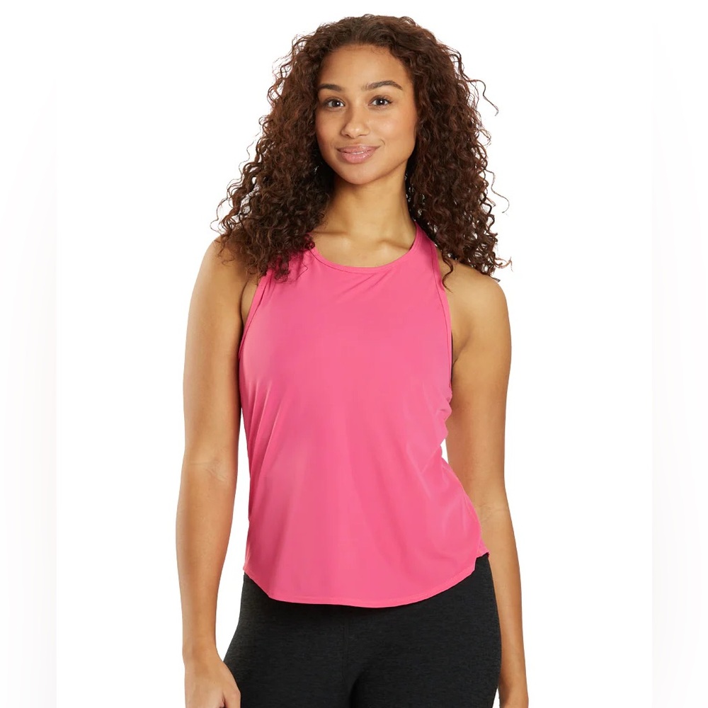 NWT Beyond Yoga Hot Pink Resilient Tank Athletic